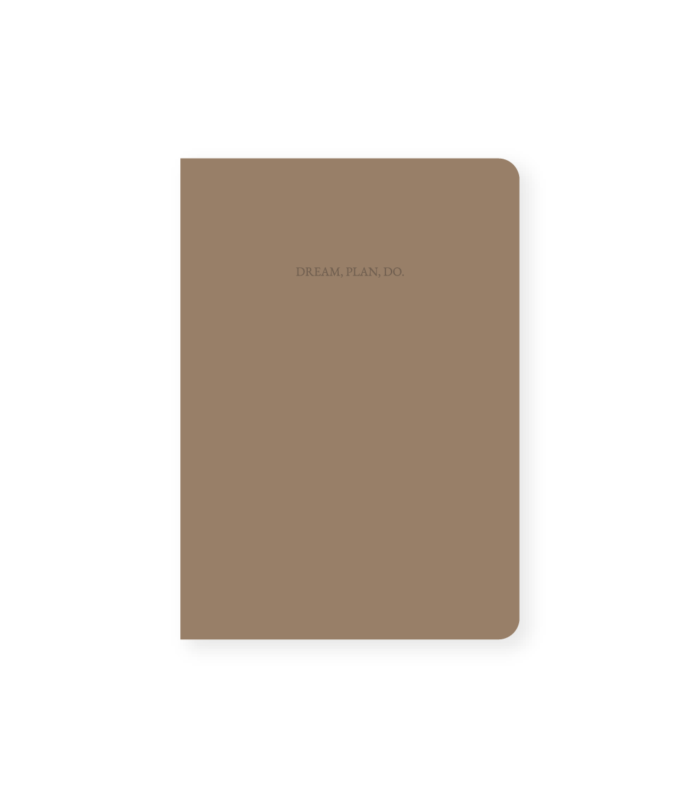 Undated Planner | Dream, Plan, Do. [cocoa]