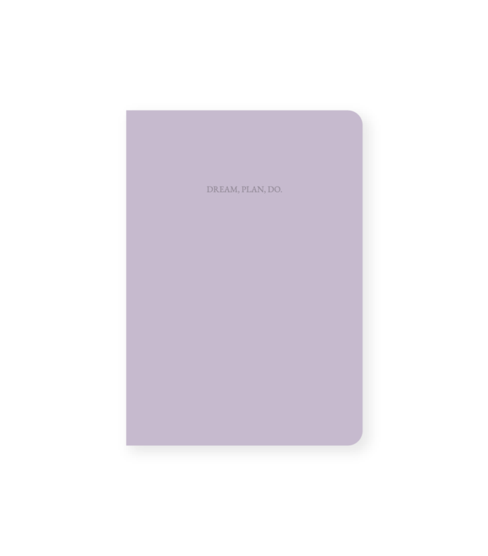 Undated Planner | Dream, Plan, Do. [lavender]