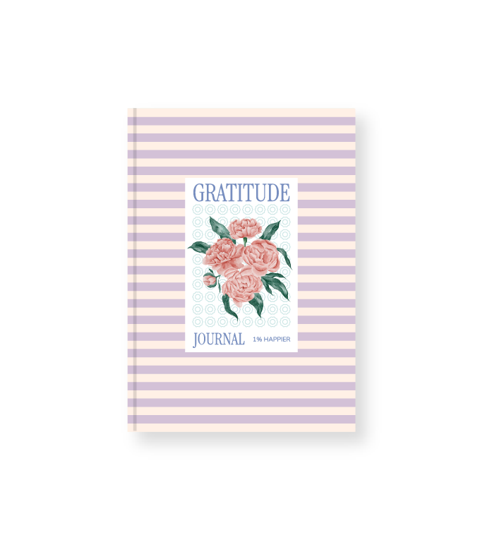 Gratitude Journal - Peony