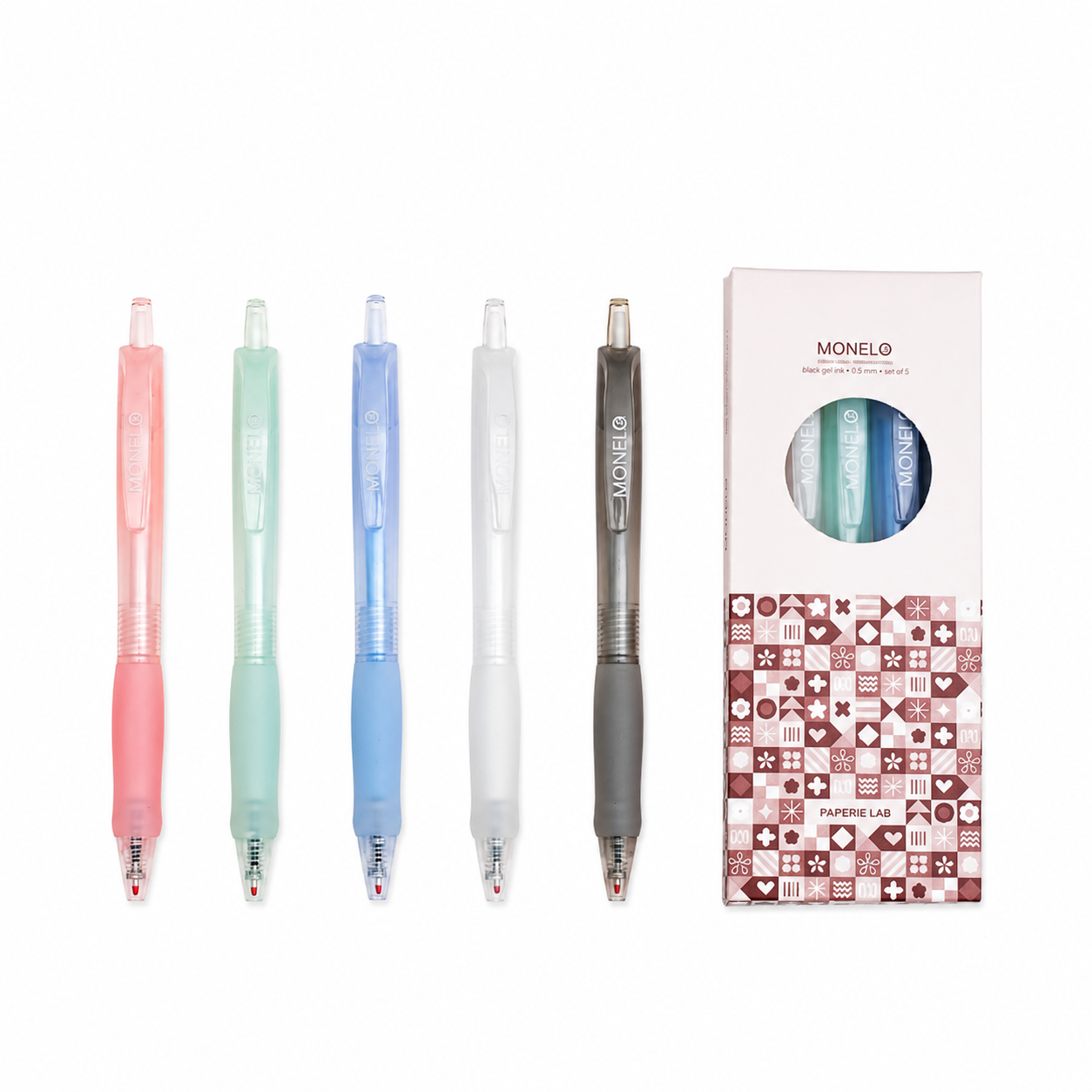 Monelo - Black Ink Pens (set of 5) - Image 5