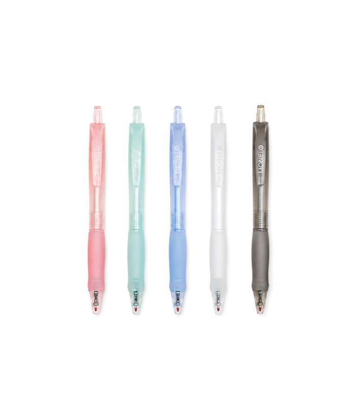 Monelo - Black Ink Pens (set of 5)